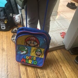 Nintendo Super Mario Kids Backpack - Blue and Red